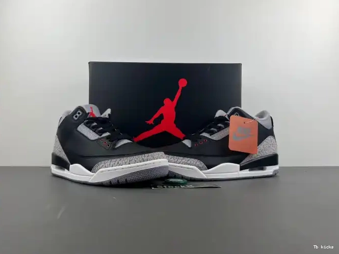 Reps TBK Jordan Cement Black 3 Air DN3707-010 0427